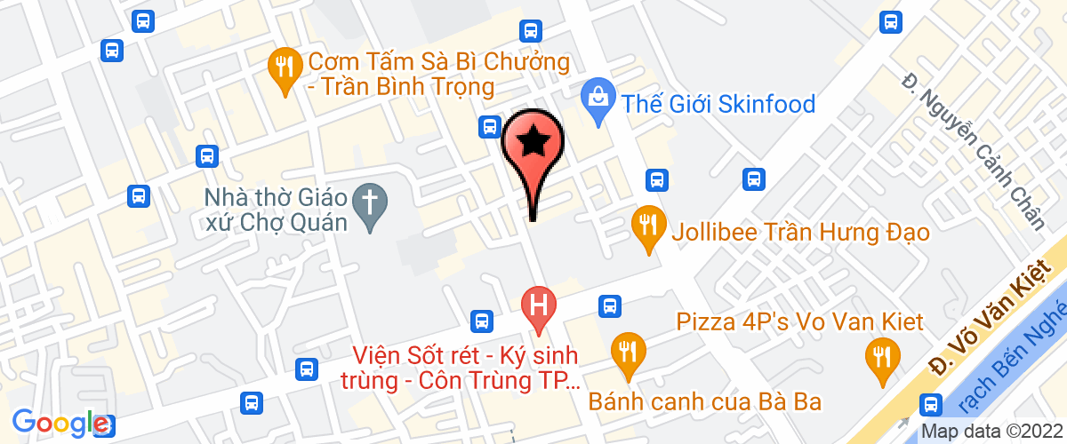 Bản đồ đến địa chỉ Công Ty TNHH Đầu Tư - Thương Mại - Dịch Vụ - Xuất Nhập Khẩu Phước Hiền