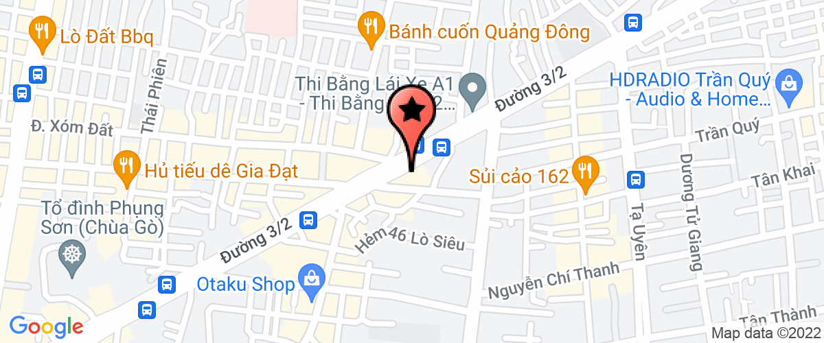 Bản đồ đến địa chỉ Công Ty TNHH Thương Mại Sản Xuất In ấn Quảng Cáo Đại Dương