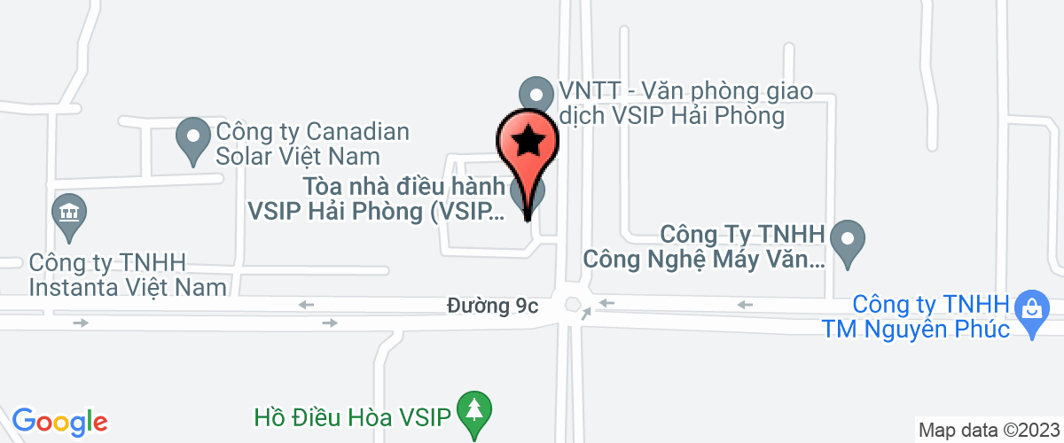 Bản đồ đến địa chỉ Văn Phòng Đại Diện Công Ty TNHH Dịch Vụ Công Nghiệp Xanh Hải Phòng