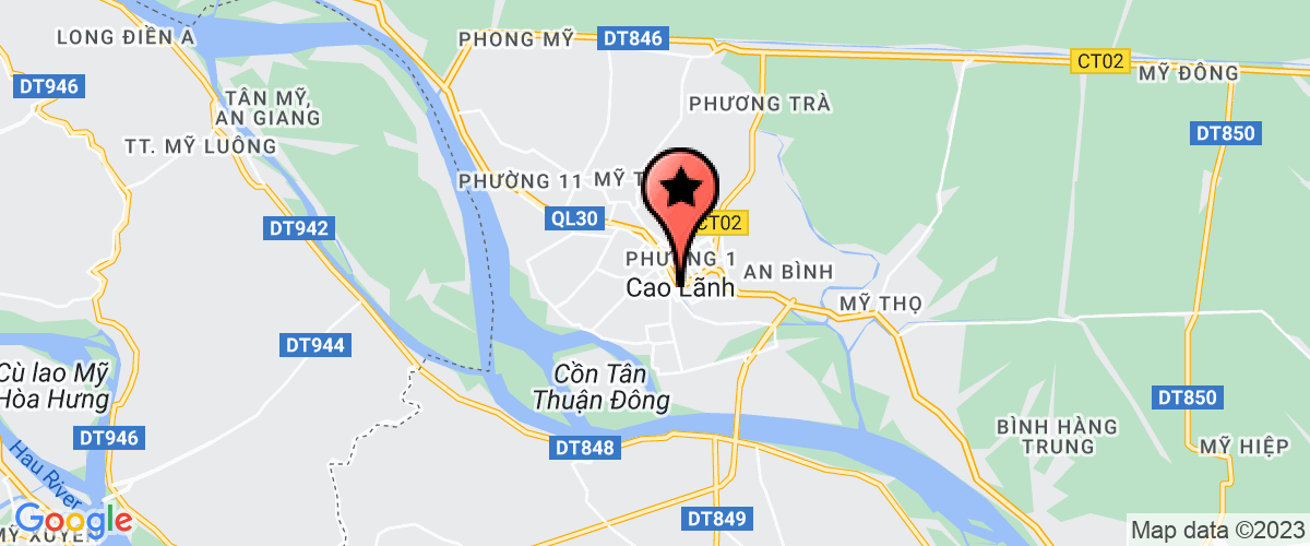 Bản đồ đến địa chỉ Chi Nhánh Cao Lãnh - Công Ty Cổ Phần Tư Vấn Đầu Tư Kim An
