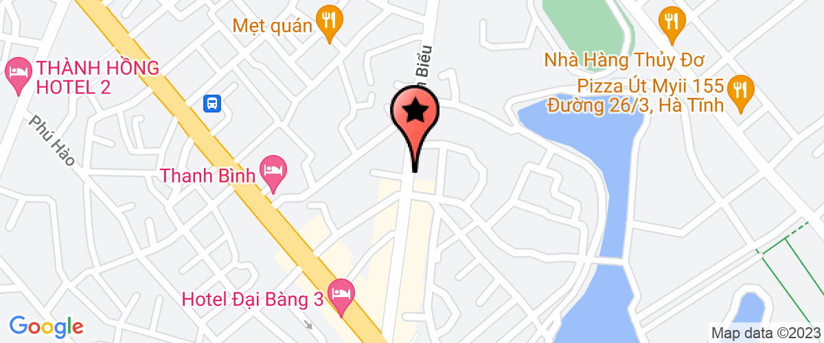 Bản đồ đến địa chỉ Công Ty Cổ Phần Xây Dựng Và Sản Xuất Vật Liệu 22 - 12 Hà Tĩnh