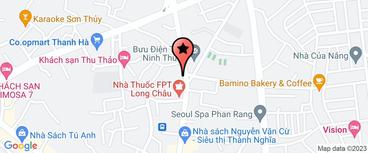 Bản đồ đến địa chỉ Công Ty TNHH Không Gian Xanh Ninh Thuận