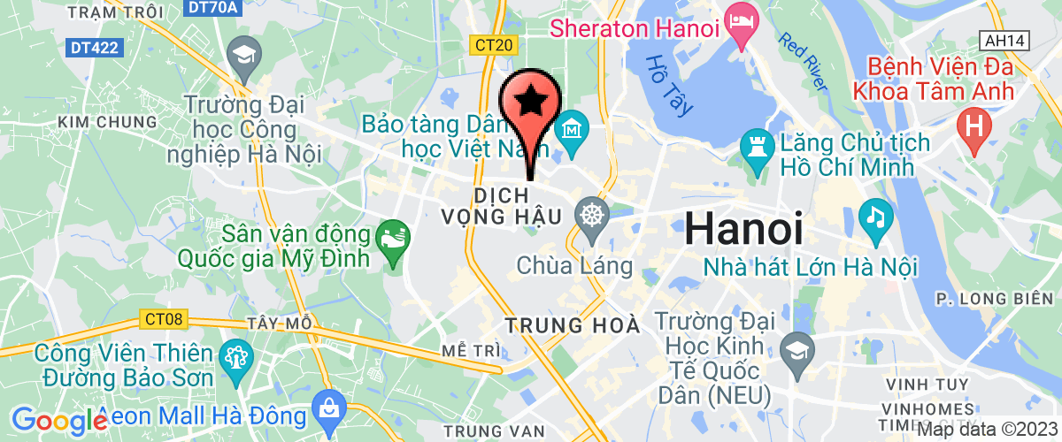 Bản đồ đến địa chỉ Văn Phòng Đại Diện Công Ty Cổ Phần Kỹ Thuật Dịch Vụ Thành Công