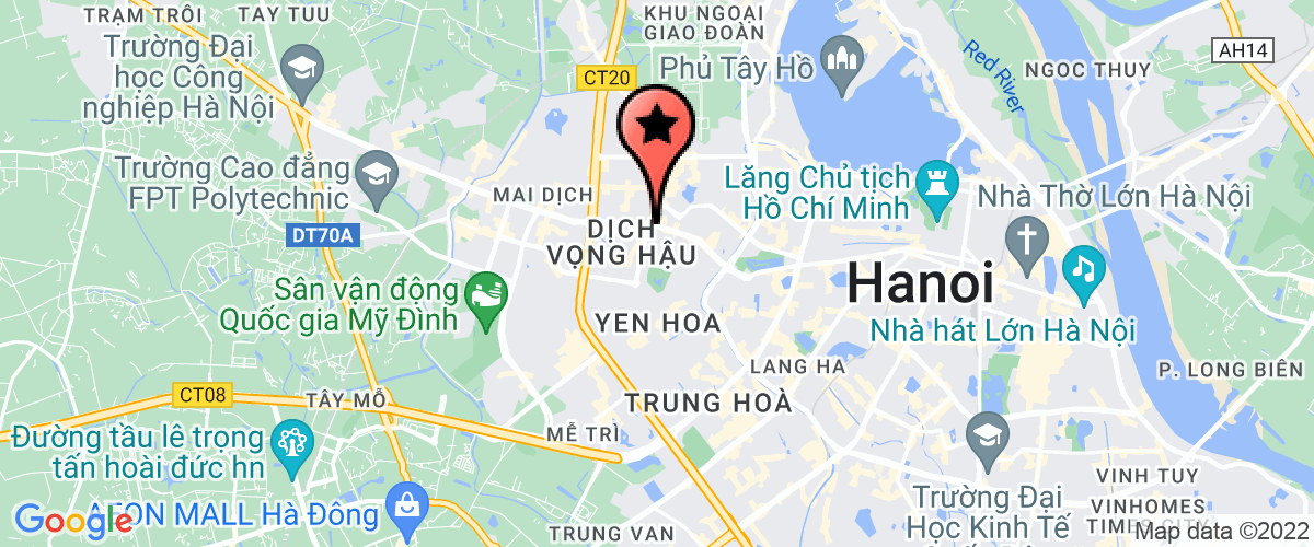 Bản đồ đến địa chỉ Công Ty Cổ Phần Đầu Tư & Xây Dựng Tpt Việt Nam