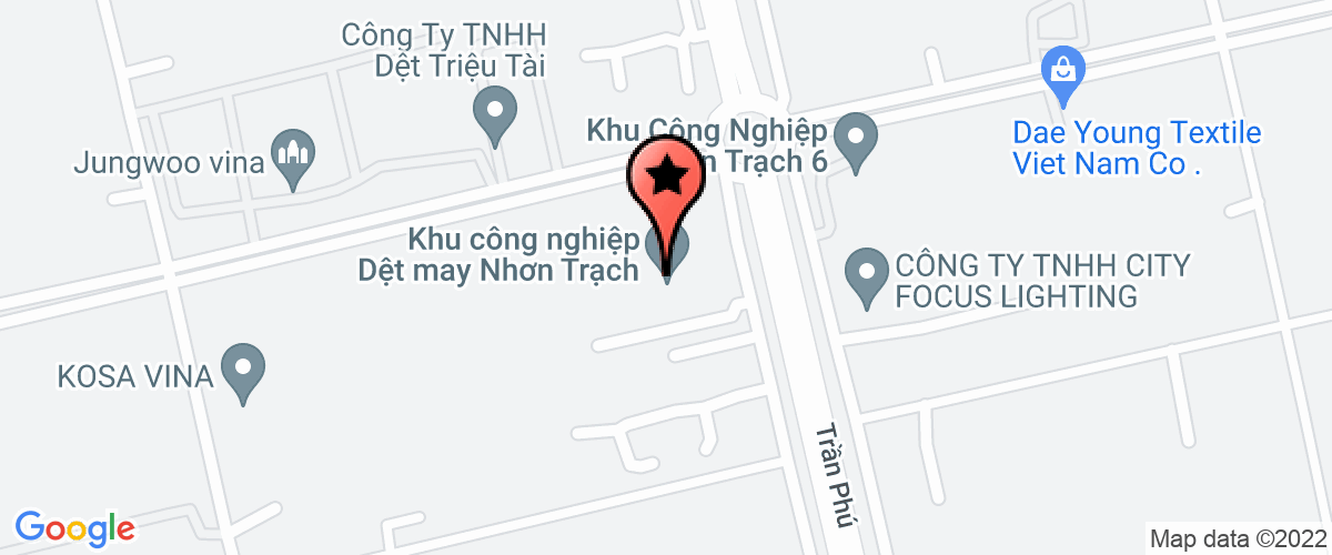 Bản đồ đến địa chỉ Công ty TNHH Daidong Vina Logipack