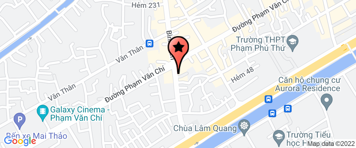 Bản đồ đến địa chỉ Chi Nhánh Công Ty TNHH Một Thành Viên Phương Bảo Vy