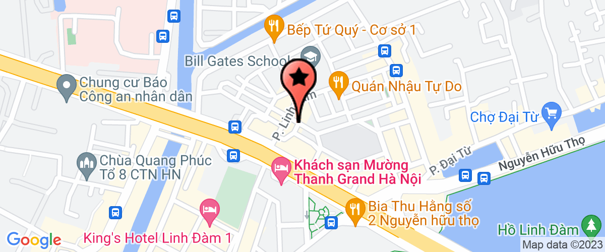 Bản đồ đến địa chỉ Chi Nhánh Công Ty CP Tập Đoàn Thư Cần Tại Hà Nội