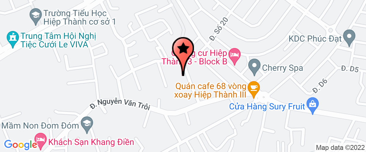 Bản đồ đến địa chỉ Công Ty TNHH Một Thành Viên Thương Mại Và Dịch Vụ An Kim Phát
