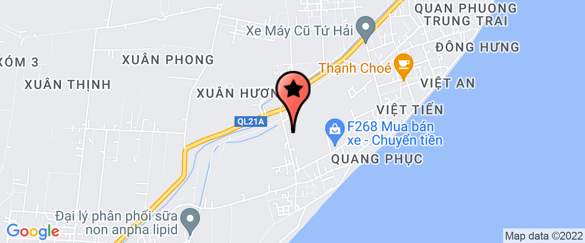 Bản đồ đến địa chỉ Công Ty TNHH Kinh Doanh Xăng Dầu Và Thương Mại Hải Xuân