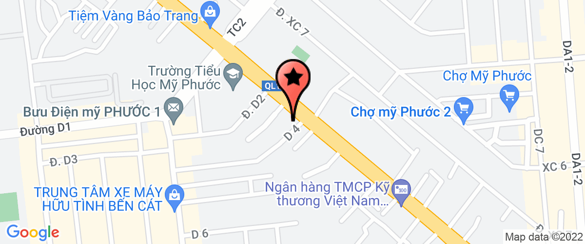Bản đồ đến địa chỉ Công Ty TNHH  Một Thành Viên Thương Mại - Dịch Vụ - Sản Xuất Phú Ngân Hà