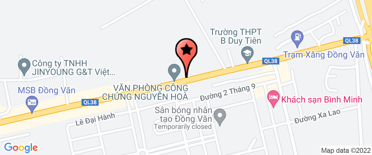 Bản đồ đến địa chỉ Công Ty TNHH Công Nghiệp Phụ Trợ Cht Việt Nam