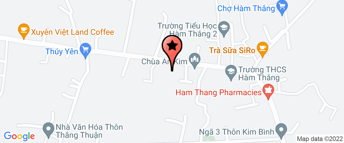 Bản đồ đến địa chỉ Trường THCS Hàm Chính