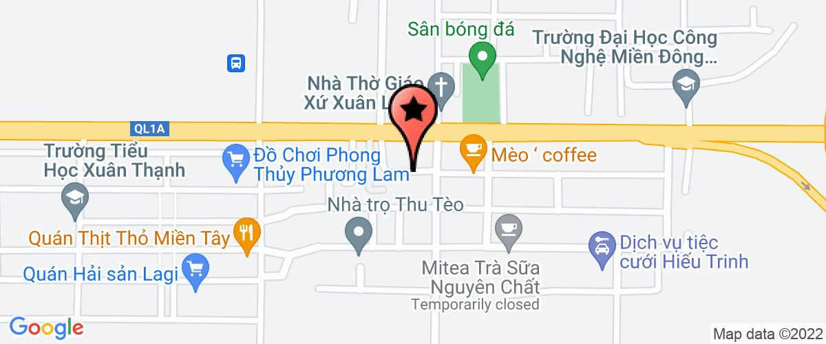 Bản đồ đến địa chỉ Công Ty TNHH Sản Xuất Thương Mại Ván Ép - Ván Lạng Dona