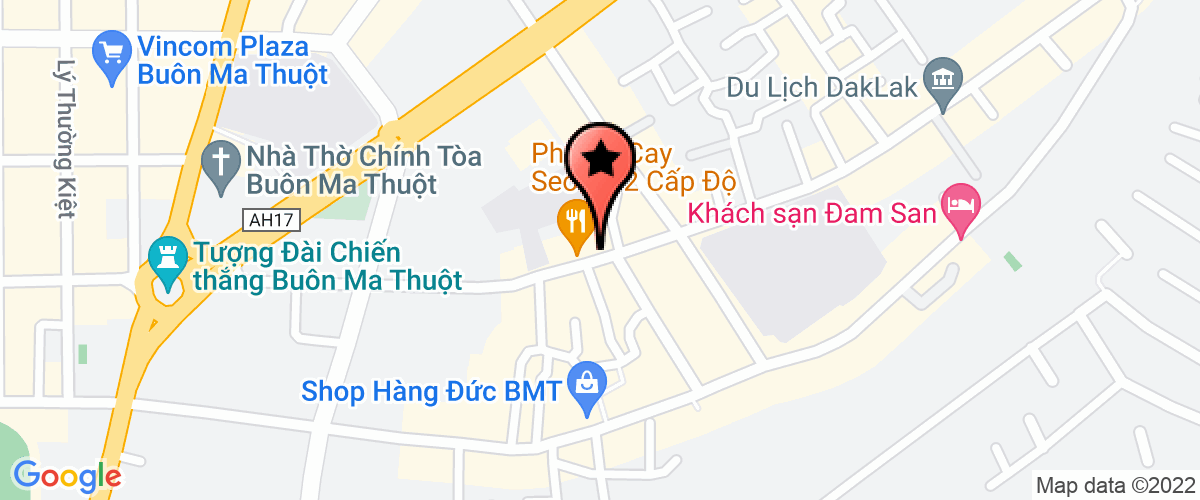 Bản đồ đến địa chỉ Công Ty TNHH Cà Phê Nông Sản Hoàng Hưng