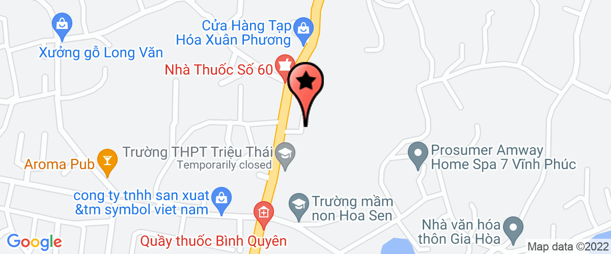 Bản đồ đến địa chỉ Công Ty Trách Nhiệm Hữu Hạn Kiến Trúc Xây Dựng Và Thương Mại Việt Bắc