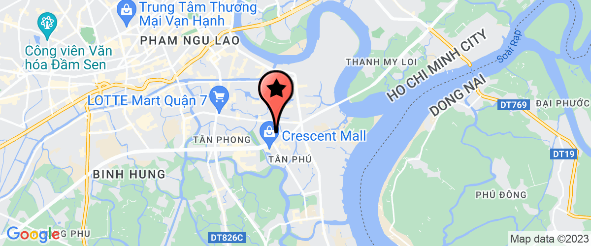 Bản đồ đến địa chỉ Công Ty TNHH Nguyễn Nhất Huy Production