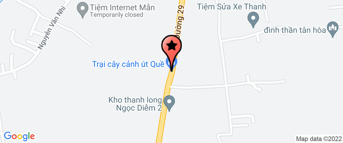 Bản đồ đến địa chỉ Công Ty TNHH MTV Máy Tính Hồng Lộc