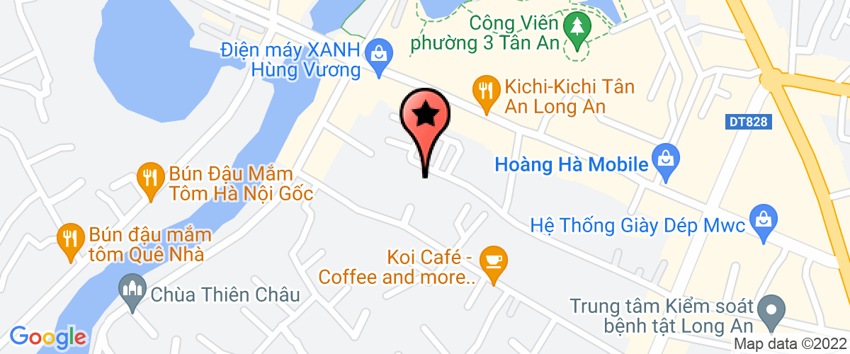 Bản đồ đến địa chỉ Công Ty TNHH Tư Vấn Thiết Kế Kiến Trúc Xây Dựng Và Thương Mại Dịch Vụ Trọng Nghĩa