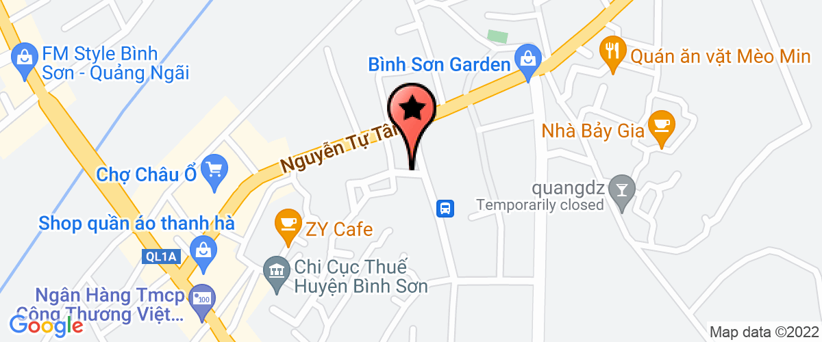 Bản đồ đến địa chỉ Công Ty TNHH Một Thành viên Lê Thảo