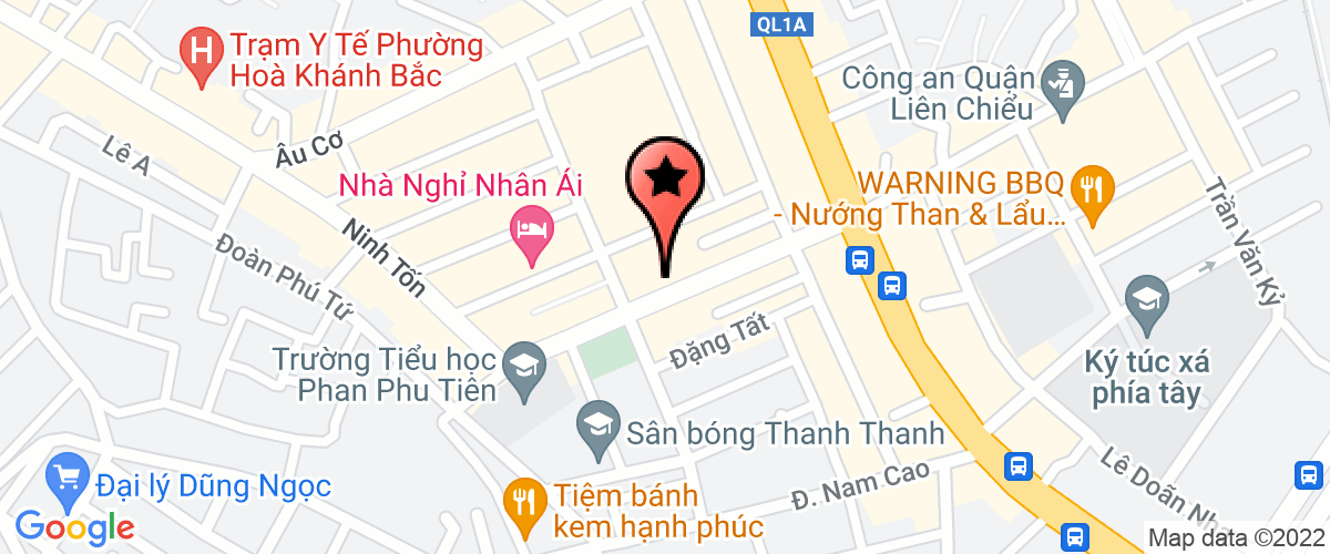 Bản đồ đến địa chỉ Công Ty TNHH Một Thành Viên Xây Dựng - Thương Mại Diệp ái Vân