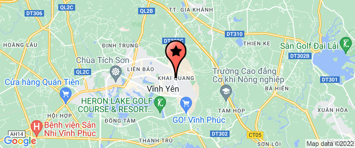 Bản đồ đến địa chỉ Công ty TNHH công nghiệp H/R VTN