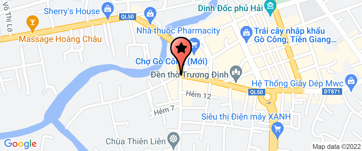 Bản đồ đến địa chỉ Công Ty TNHH Sản Xuất Thương Mại Xuất Nhập Khẩu Thạch Phát