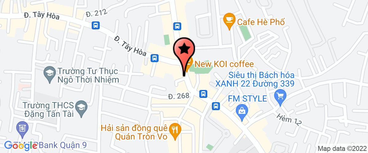 Bản đồ đến địa chỉ Công Ty TNHH Vệ Sinh Công Nghiệp Trần Quang