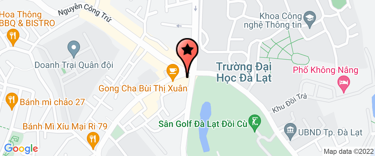 Bản đồ đến địa chỉ Công Ty TNHH Đất Mới Đà Lạt