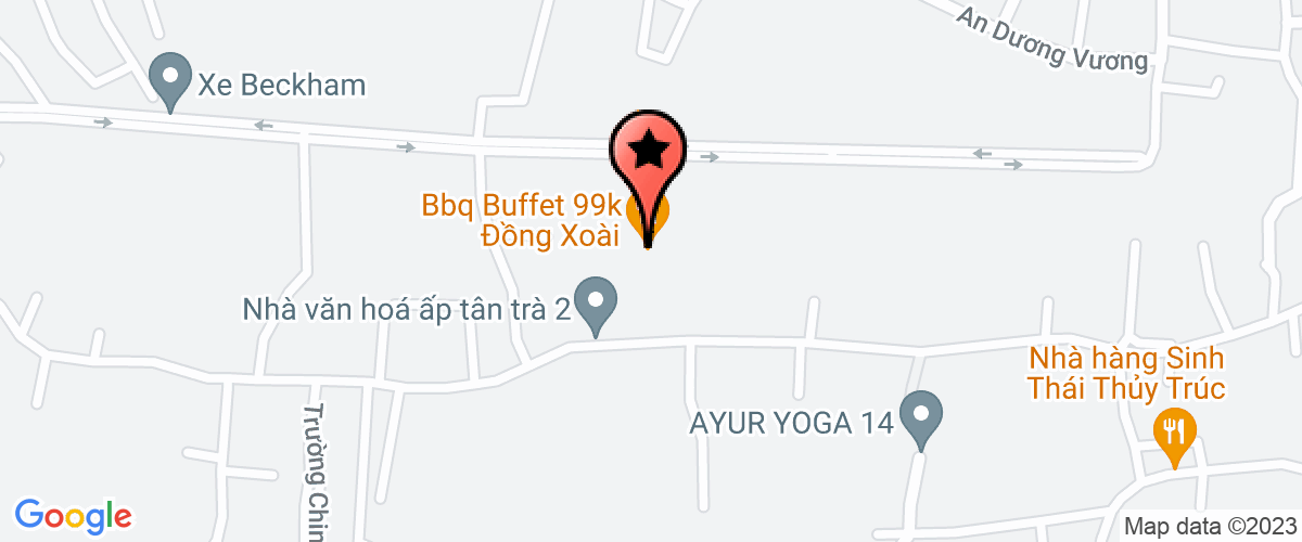 Bản đồ đến địa chỉ Văn Phòng Đại Diện Công Ty Cổ Phần Tập Đoàn Vicky Tại Tỉnh Bình Phước