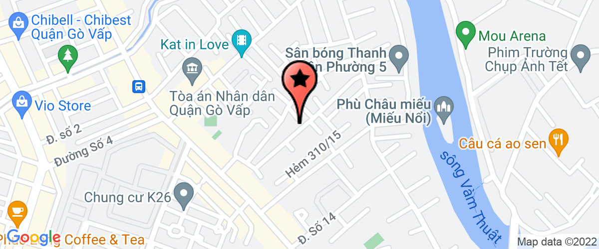 Bản đồ đến địa chỉ Công Ty Trách Nhiệm Hữu Hạn Tư Vấn Giải Pháp Biển Xanh