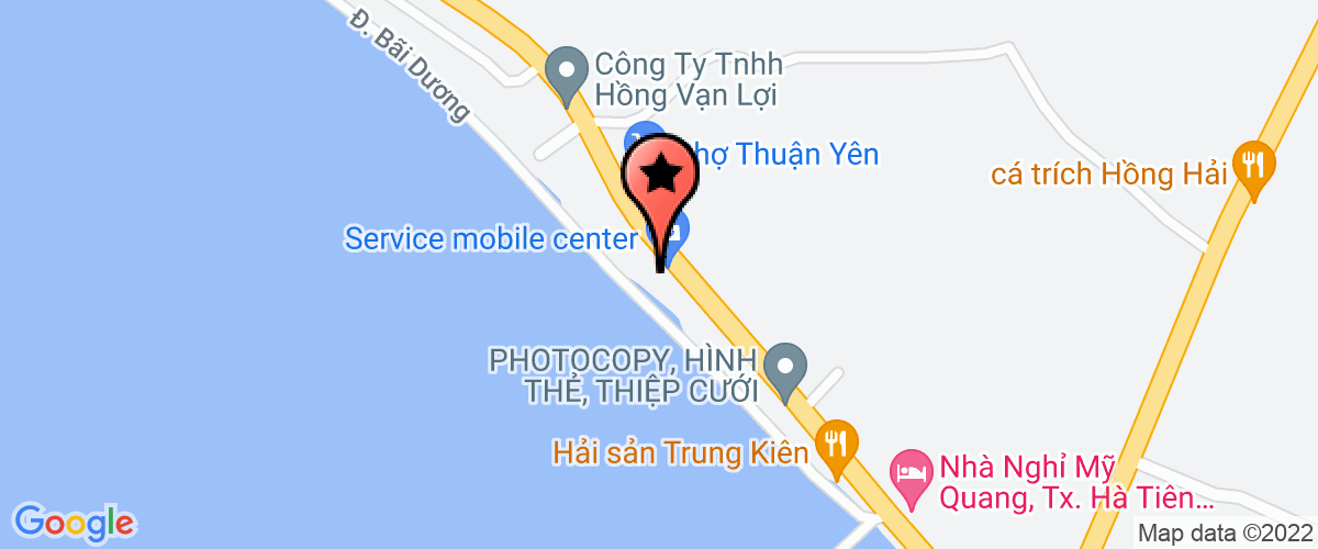 Bản đồ đến địa chỉ Công Ty Trách Nhiệm Hữu Hạn Một Thành Viên Hà Thuận Thiên