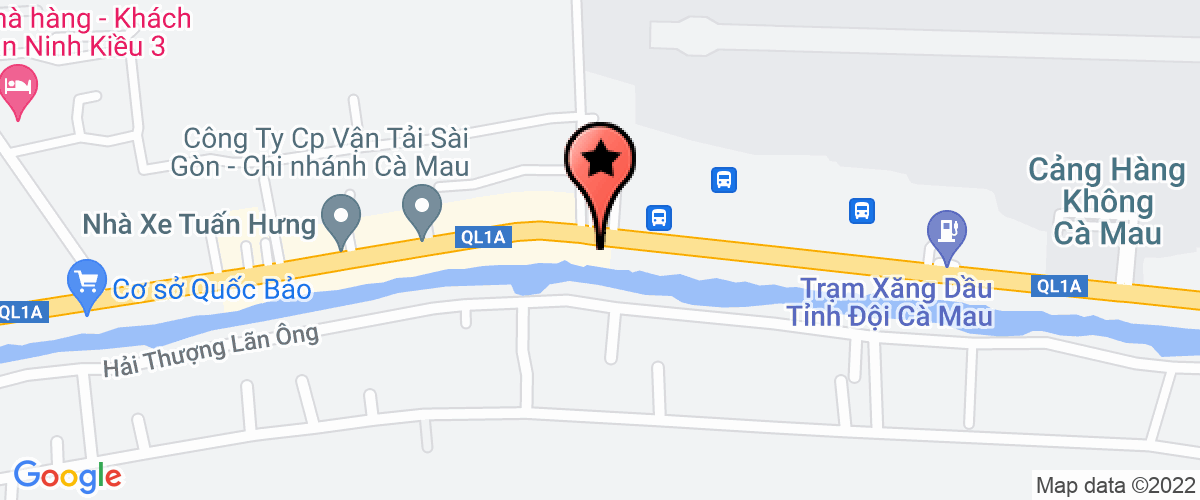 Bản đồ đến địa chỉ Ngân Hàng Thương Mại Cổ Phần Phát Triển Mê Kông - Chi Nhánh Cà Mau