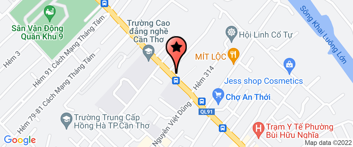 Bản đồ đến địa chỉ Công Ty TNHH Một Thành Viên Nội Thất Diệp Kim Phát