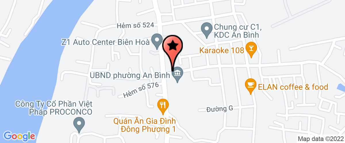 Bản đồ đến địa chỉ Công Ty TNHH Phòng Khám Đa Khoa Dân Y Biên Hòa