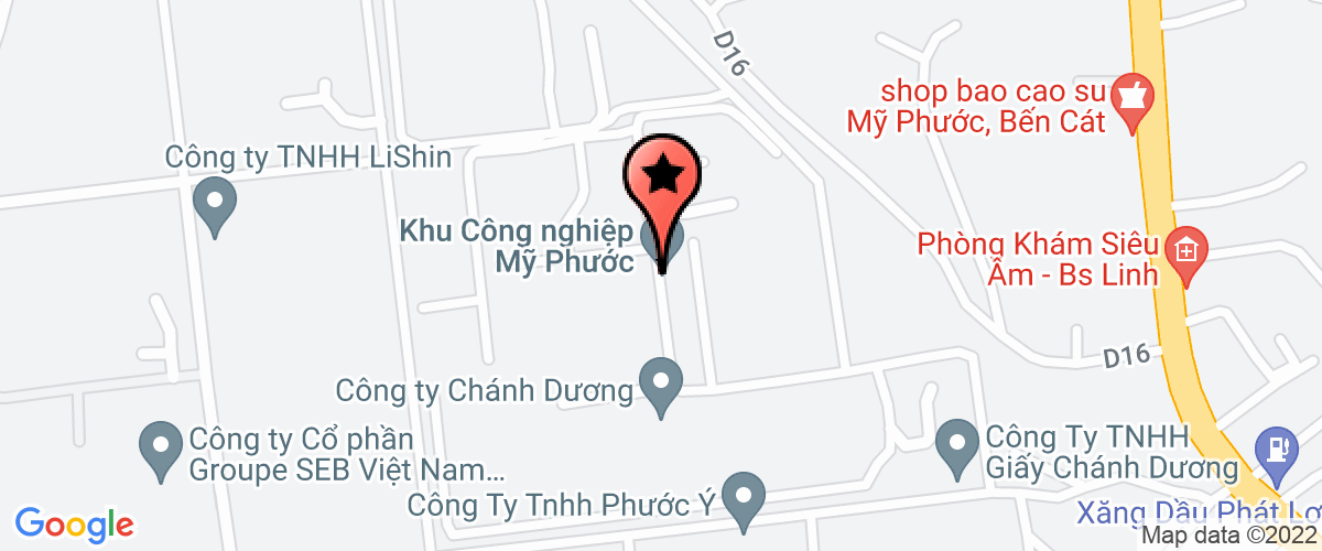 Bản đồ đến địa chỉ CTy TNHH Dệt KONDO Việt Nam(Nộp hộ thuế nhà thầu NN-KONDO COTTON SPINNING CO., LTD)