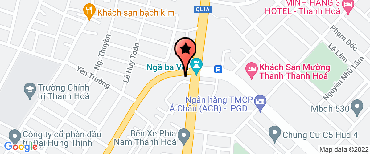 Bản đồ đến địa chỉ Công Ty TNHH Châu á