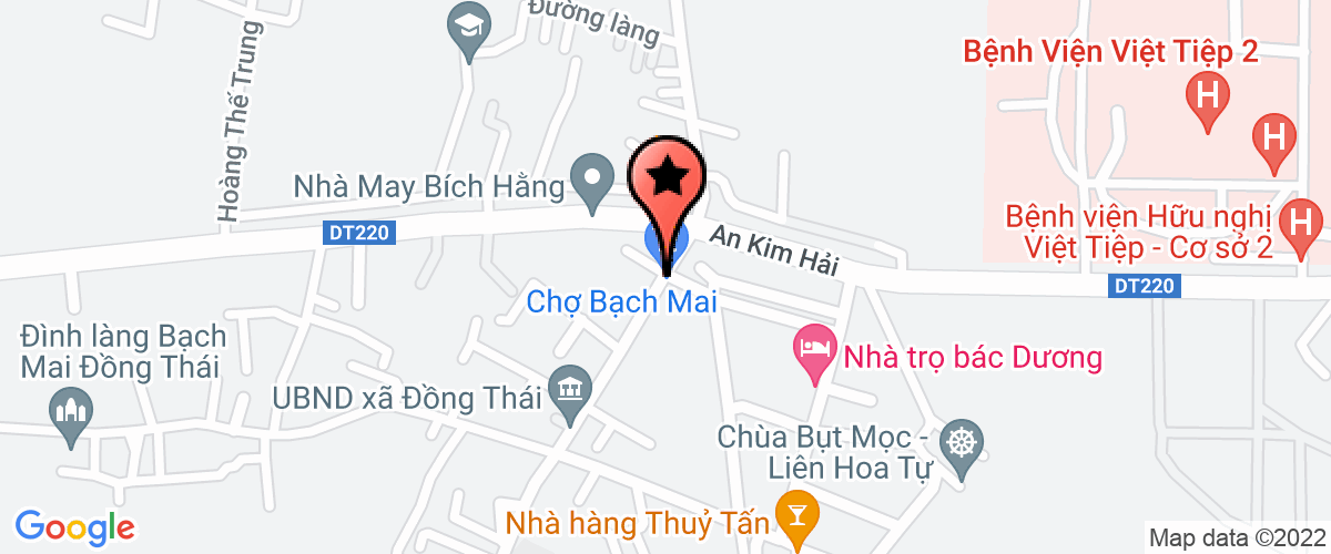 Bản đồ đến địa chỉ Uỷ ban nhân dân xã Đồng Thái