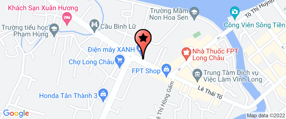 Bản đồ đến địa chỉ Công Ty Trách Nhiệm Hữu Hạn Thương Mại Tin Học Mekong I