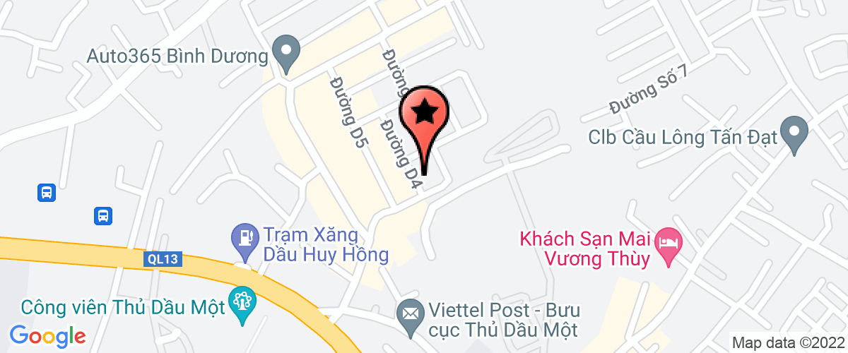 Bản đồ đến địa chỉ Công Ty TNHH Bê Tông Á Việt