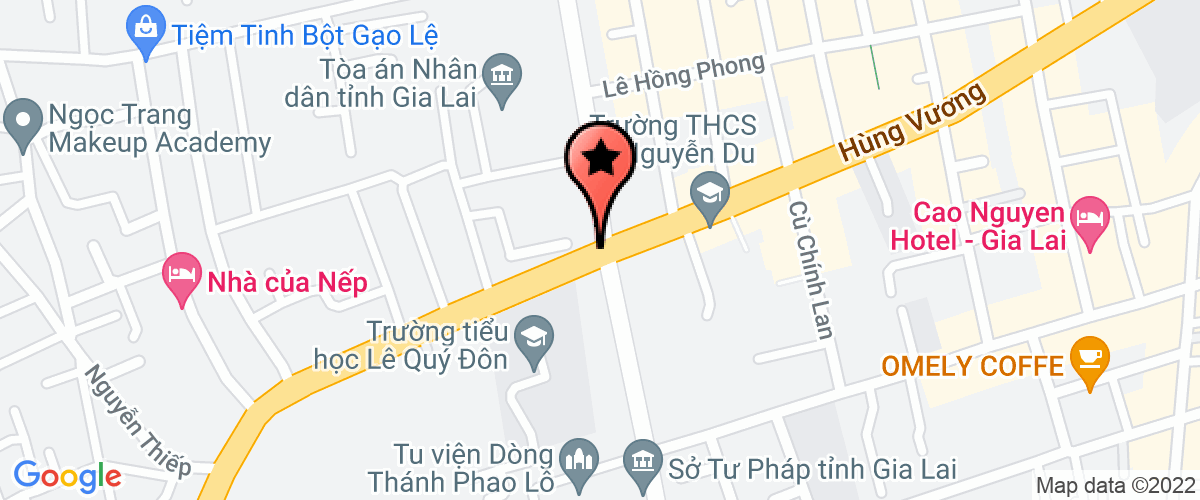 Bản đồ đến địa chỉ Công Ty TNHH Một Thành Viên Thiên Phú An Gia Lai