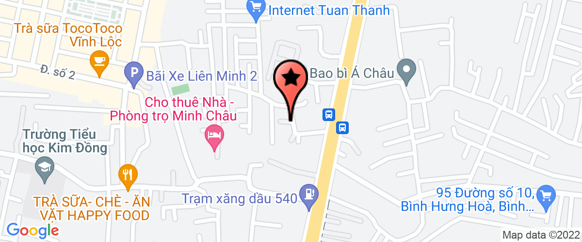Bản đồ đến địa chỉ Công Ty TNHH Sản Xuất Thương Mại Cửa Cuốn Công Thành