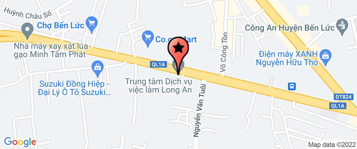 Bản đồ đến địa chỉ Công Ty Trách Nhiệm Hữu Hạn Đăng Khoa Việt Nam