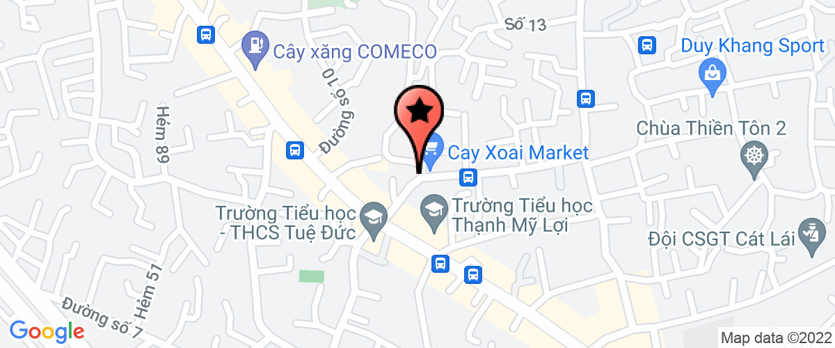 Bản đồ đến địa chỉ Công Ty Cổ Phần Kỹ Thuật Dầu Khí Đông Nam Á
