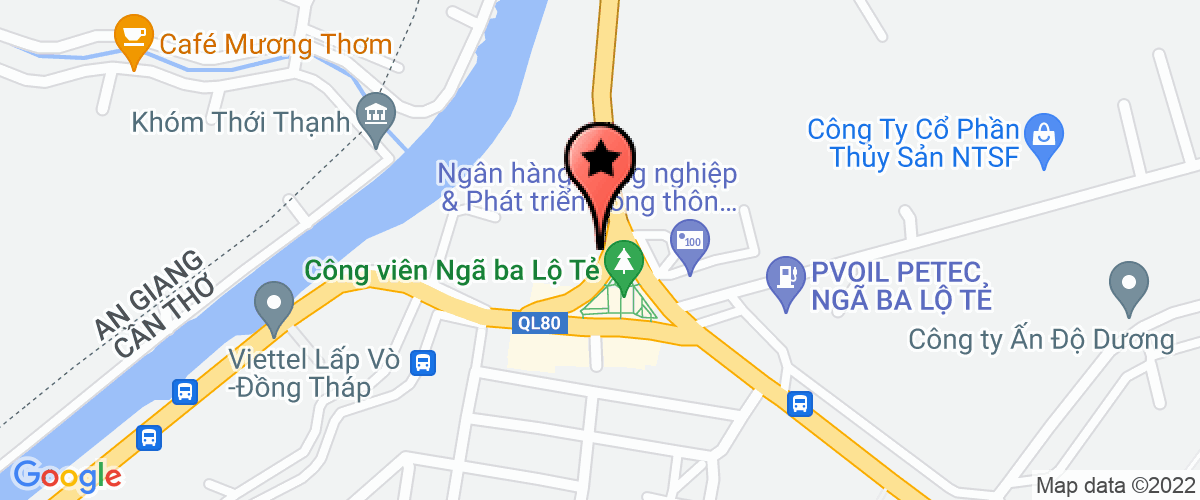 Bản đồ đến địa chỉ DNTN Xăng Dầu Khánh Oanh