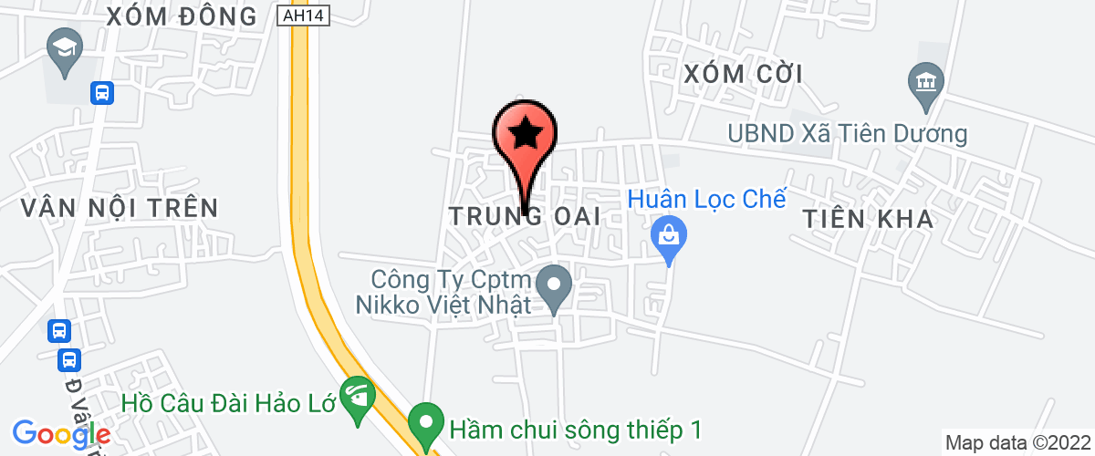 Bản đồ đến địa chỉ Công ty TNHH cơ kim khí An Lộc