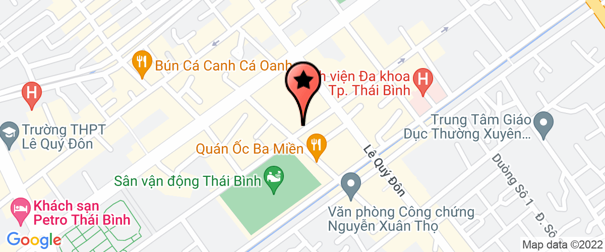 Bản đồ đến địa chỉ Công ty mỹ thuật vật tư VHTT Thái Bình