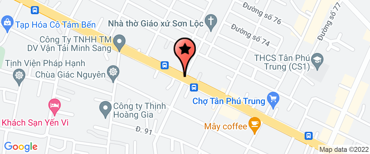 Bản đồ đến địa chỉ Công Ty TNHH Thương Mại Dịch Vụ Vận Tải Xuân Minh