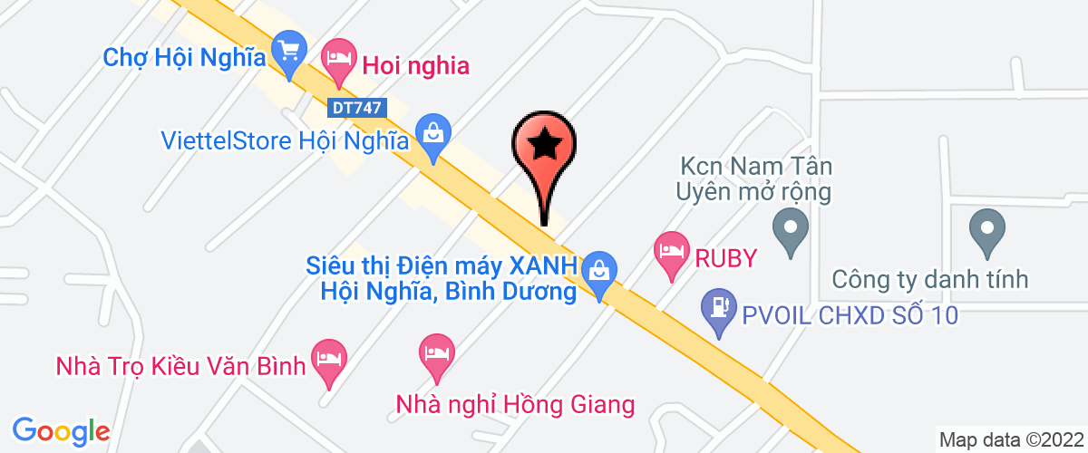Bản đồ đến địa chỉ Công Ty TNHH Vật Liệu Xây Dựng Tân Phước Thịnh