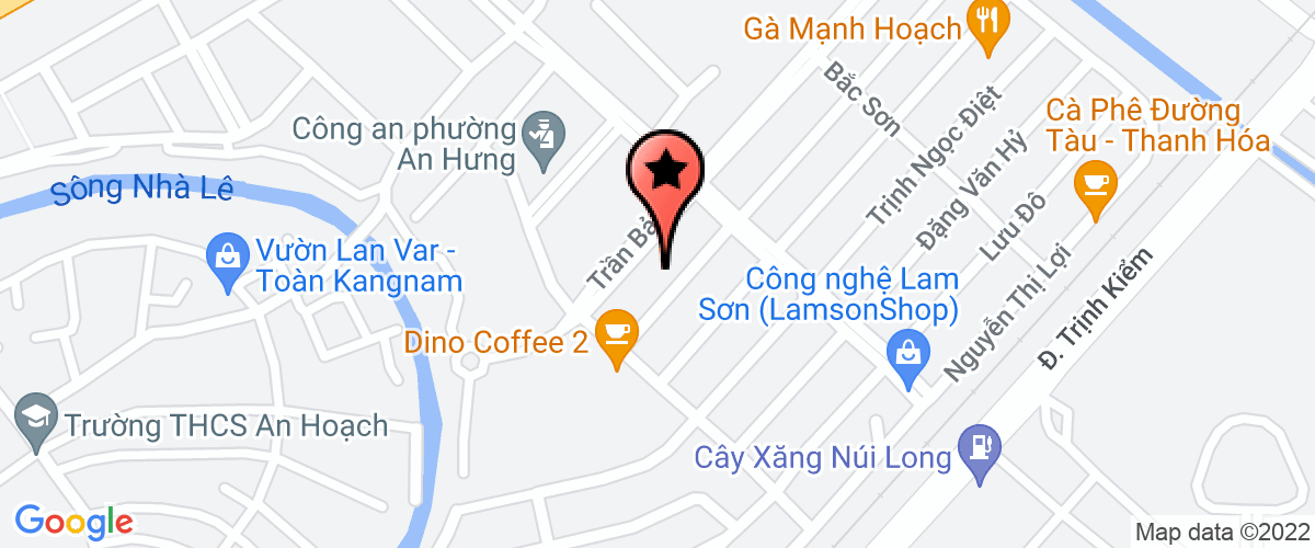 Bản đồ đến địa chỉ Chi Nhánh Công Ty TNHH Một Thành Viên Tân Đức Hải Hoà Bình Tại Tỉnh Thanh Hóa