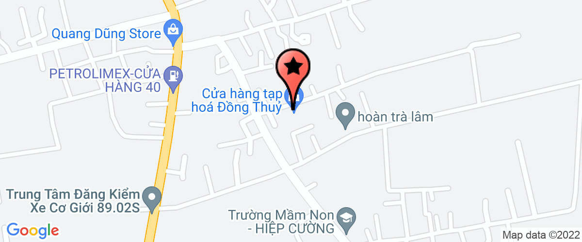 Bản đồ đến địa chỉ Công Ty TNHH  Sản Xuất Thương Mại Hương Linh